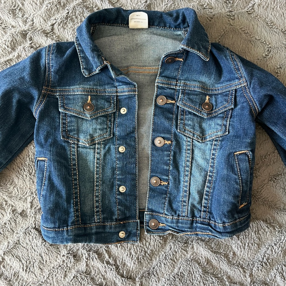 Wonder Nation | Toddler Girl’s | Denim Jacket | Size 3T